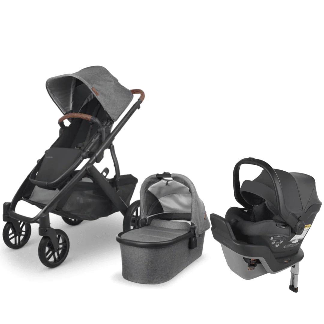 UPPAbaby Vista V2 Stroller Bundle with Mesa Max Infant Car Seat - Lightweight Travel System for Newborns & Toddlers - Perfect for City Walks, Shopping & Family Outings