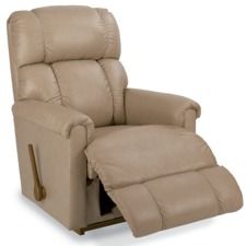 La-Z-Boy Slimline Pinnacle Rocking Recliner Chair - Modern Comfort for Living Room, Home Theater & Nursery - Power Lift Recliner with Smooth Rocking Motion