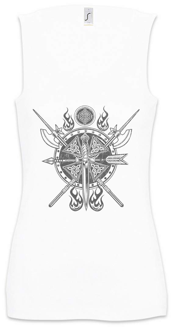 Urban Backwoods Viking Gear Women's Tank Top - Gym Fitness Training Shirt for Workouts & Casual Wear | Breathable Athletic Apparel