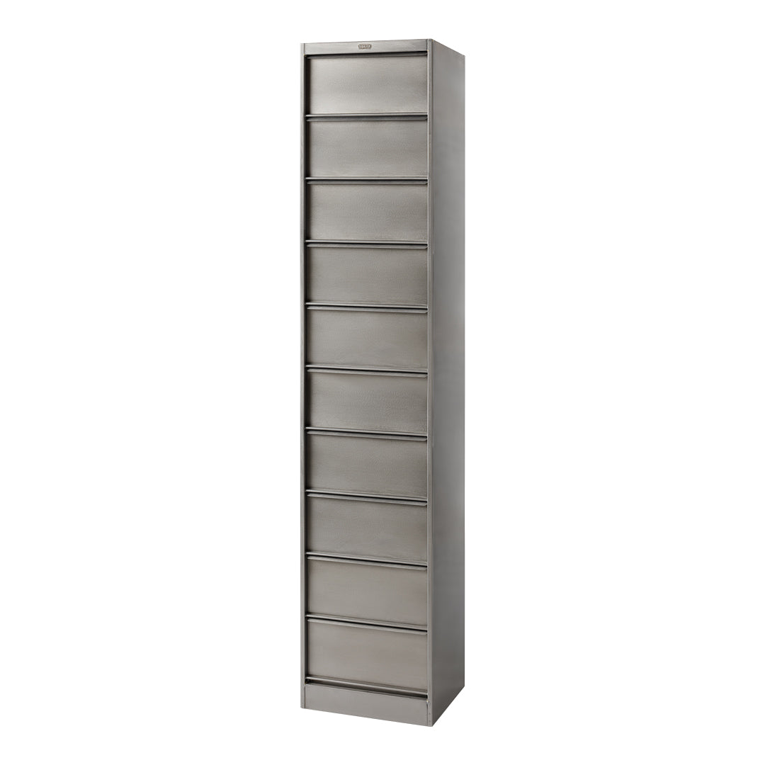 CC10 Filing Cabinet - 2-Drawer Letter Size File Cabinet with Lock, Black - Perfect for Home Office, School, and Business Organization