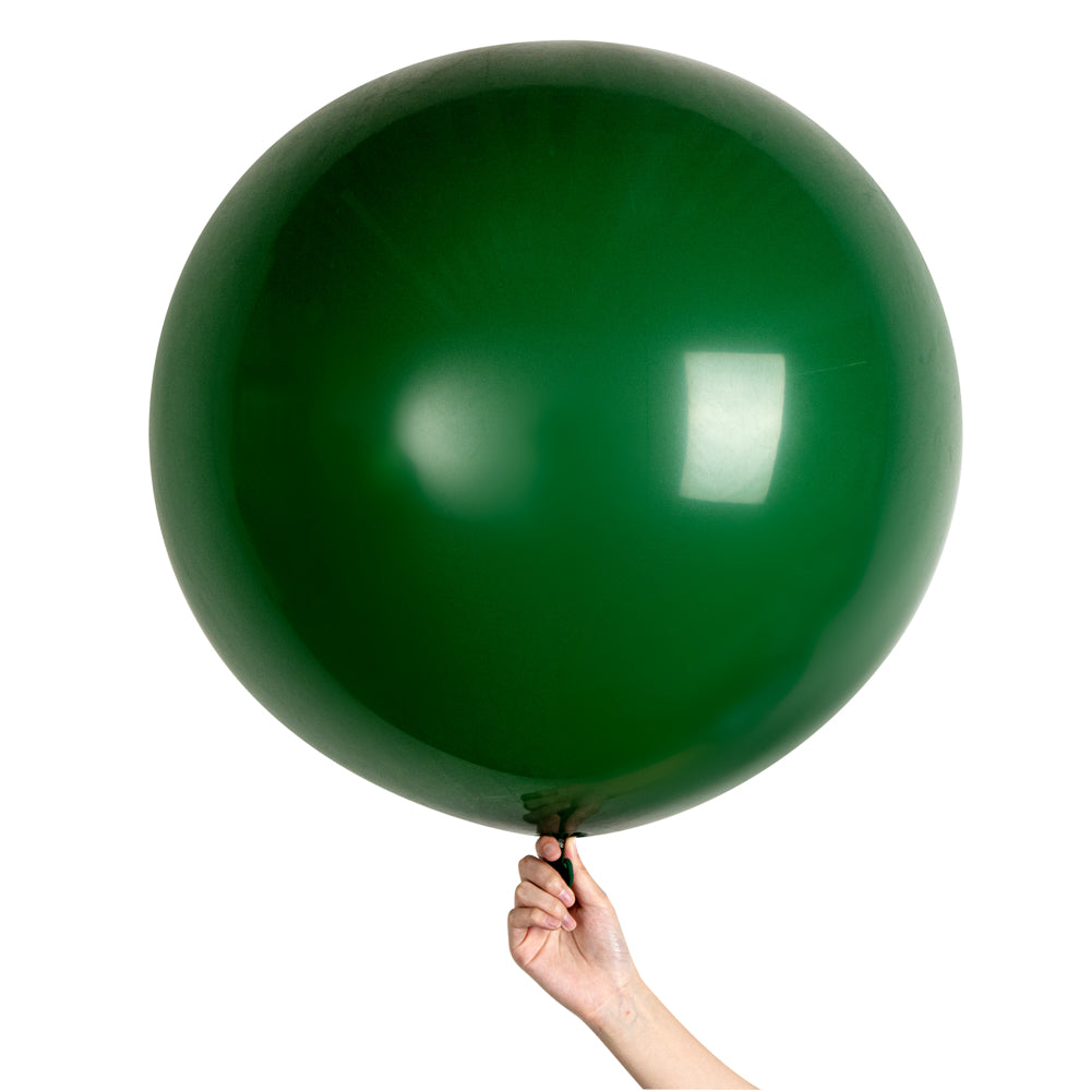 Dark Green Latex Balloons 36 Inch - Pack of 10 | Party Decorations, Birthday Supplies & Event Decor