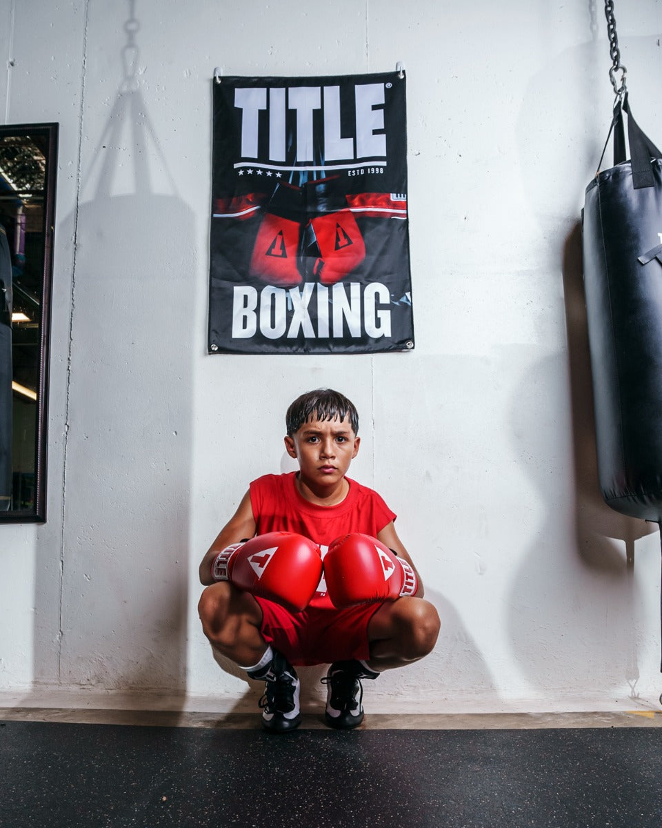 TITLE Boxing Pro Fight Banner - Premium Heavyweight Punching Bag for Training & Fitness - Perfect for Home Gyms, Boxing Studios & MMA Workouts