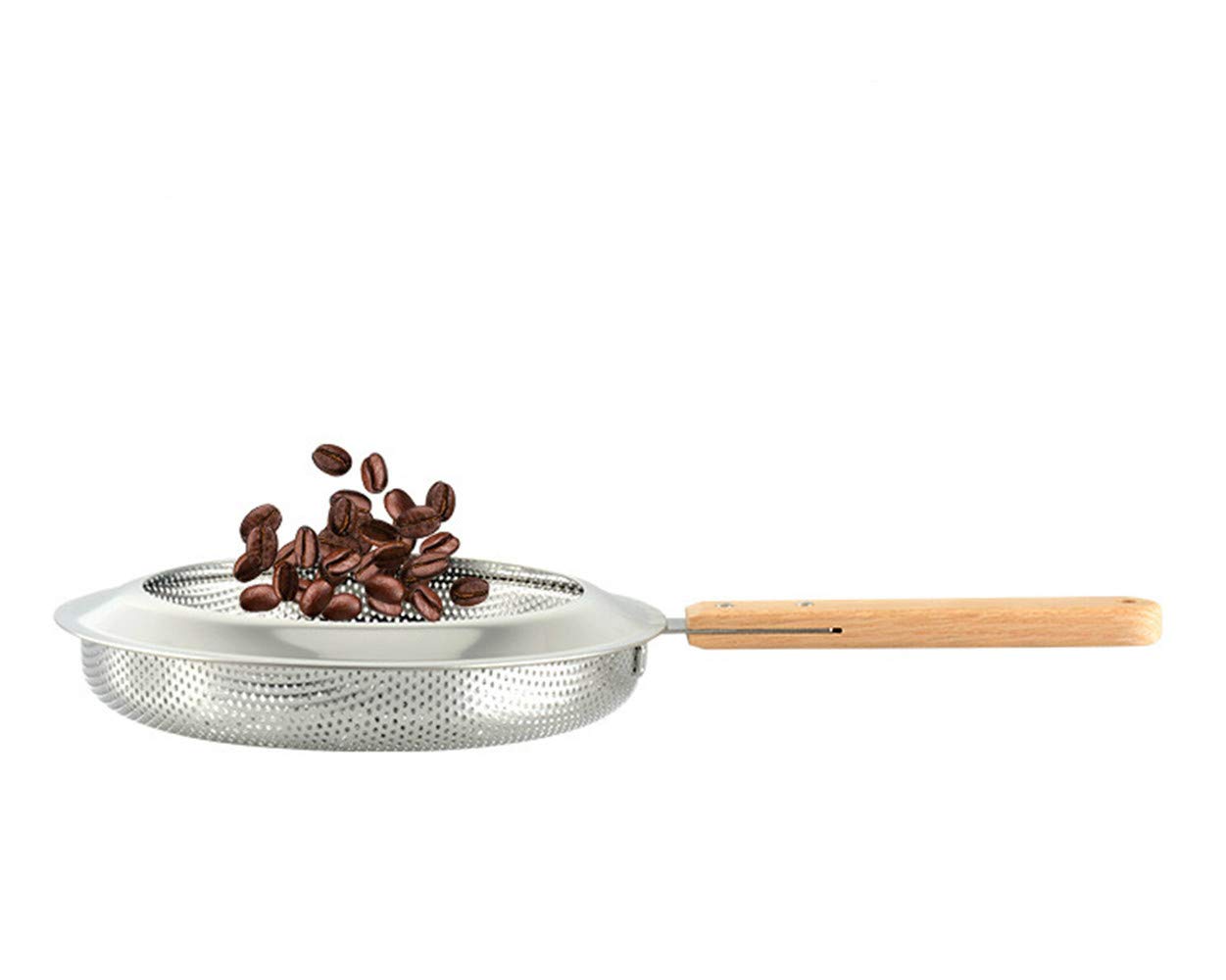 Portable Stainless Steel Coffee Roaster for Home & Travel - Roast Beans & Nuts Easily