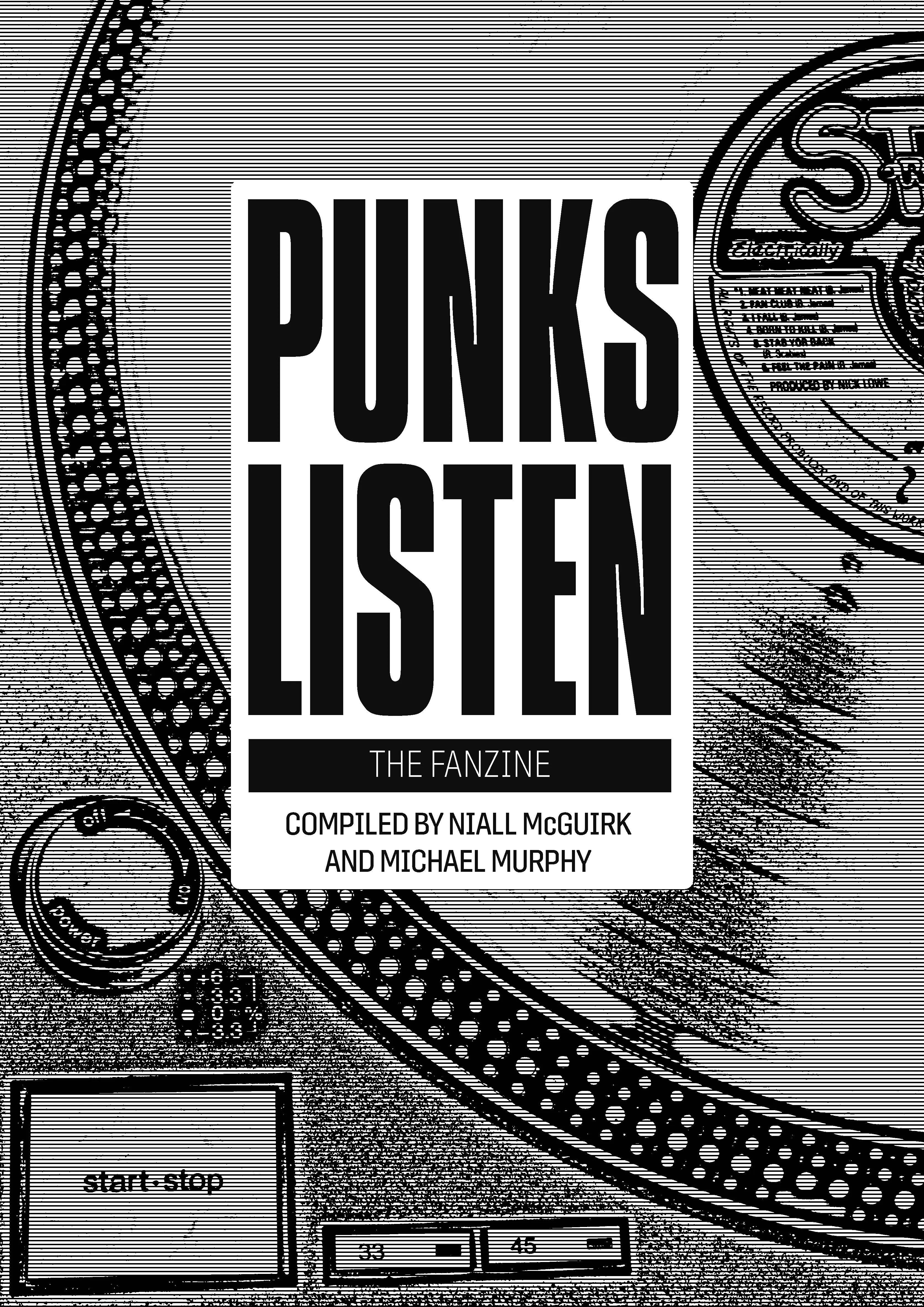 Punks Listen – The Fanzine Book by Niall McGuirk & Michael Murphy | Punk Music History & Culture | Perfect for Punk Fans, Music Collectors & Subculture Enthusiasts