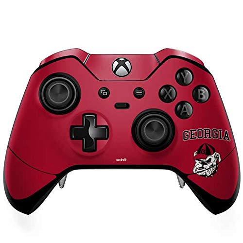 Official University of Georgia Bulldogs Gaming Skin for Xbox One Elite Controller - Custom Decal Sticker | Perfect for Gamers, Collectors & UGA Fans - Durable Protection for Your Controller