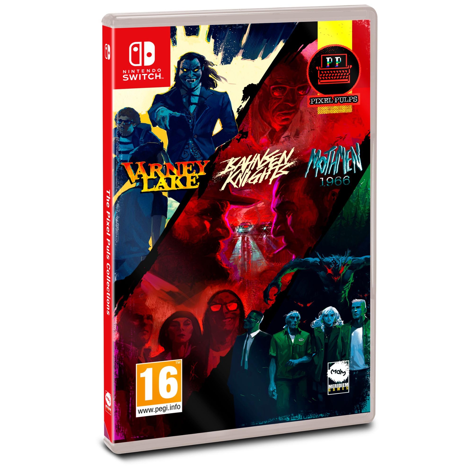 The Pixel Pulps Collection - Special Edition for Nintendo Switch | Retro Adventure Games Bundle | Perfect for Gaming Enthusiasts & Collectors