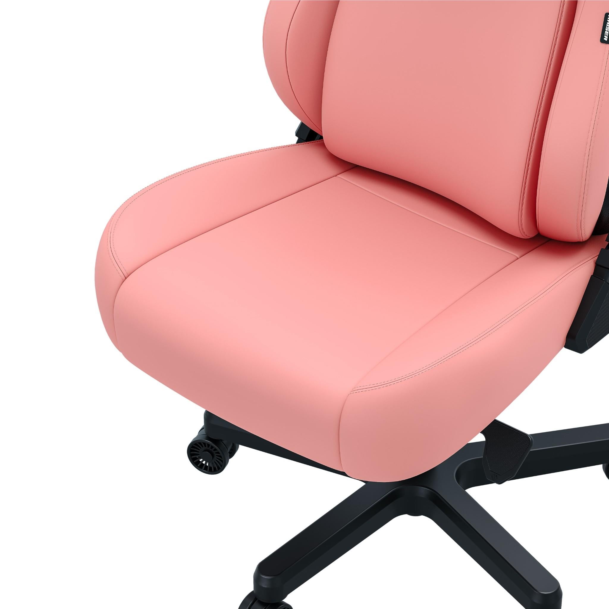 Anda Seat Kaiser 4 Series XL Premium Gaming Chair - Ergonomic Office & Racing Style Computer Chair with Lumbar Support - Creamy Pink for Gamers & Home Office Use
