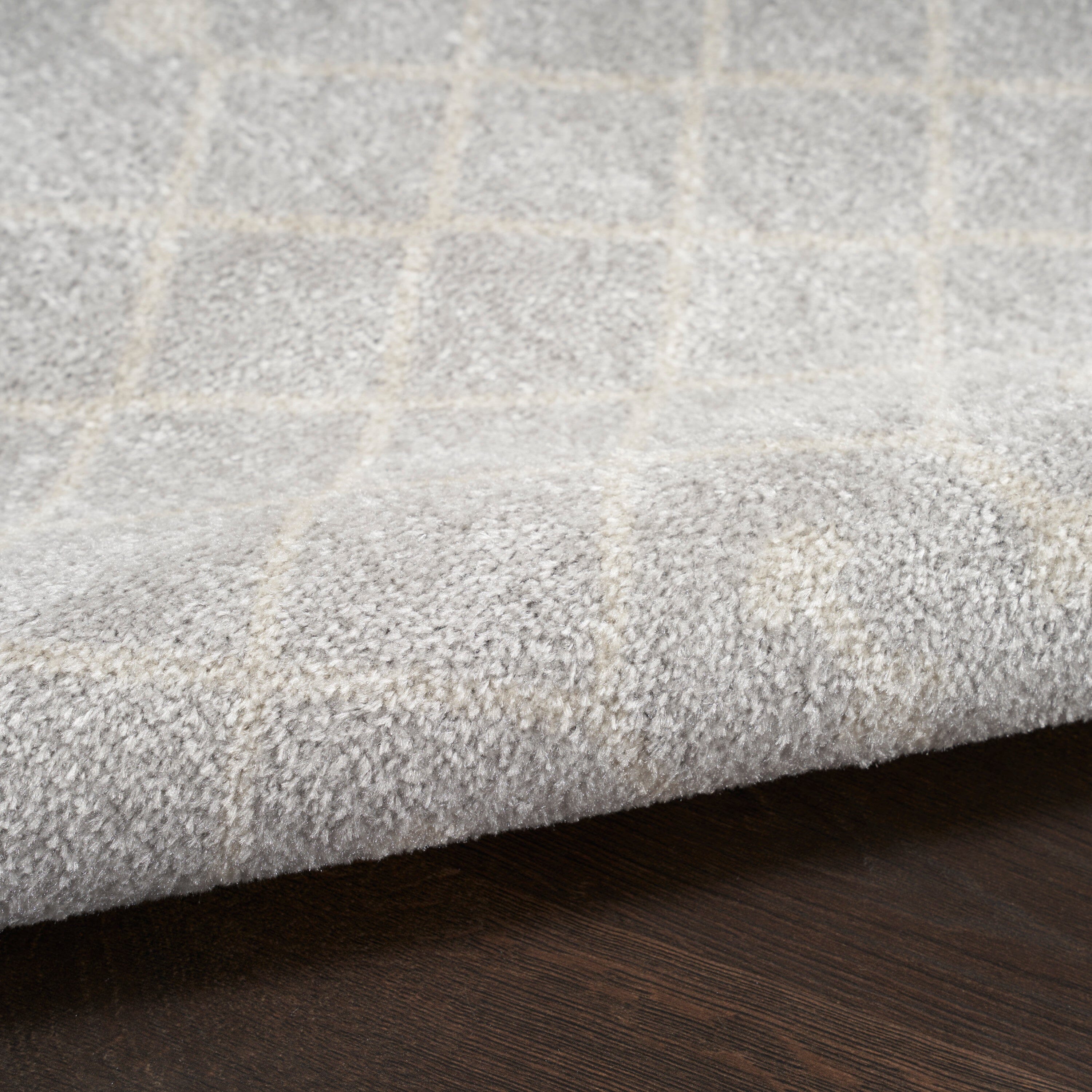 Nourison Astra Machine Washable Grey Bohemian Indoor Rug ASW10 - Stylish & Durable for Living Room, Bedroom, or Office Decor