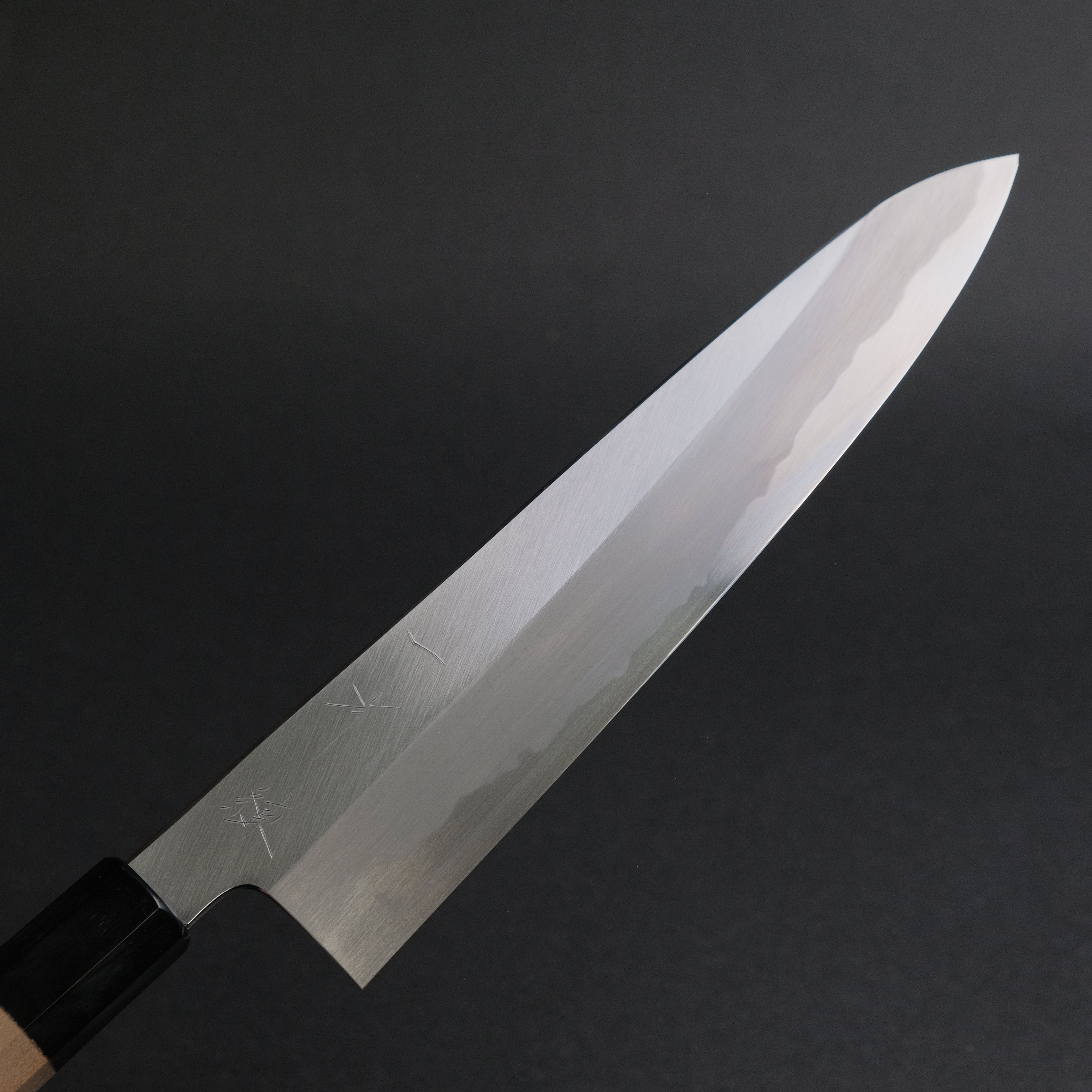 Hitohira Kikuchiyo Ren Blue #2 Gyuto 240mm Japanese Chef Knife with Ho Wood Handle - Perfect for Sushi, Meat Slicing & Professional Kitchen Use