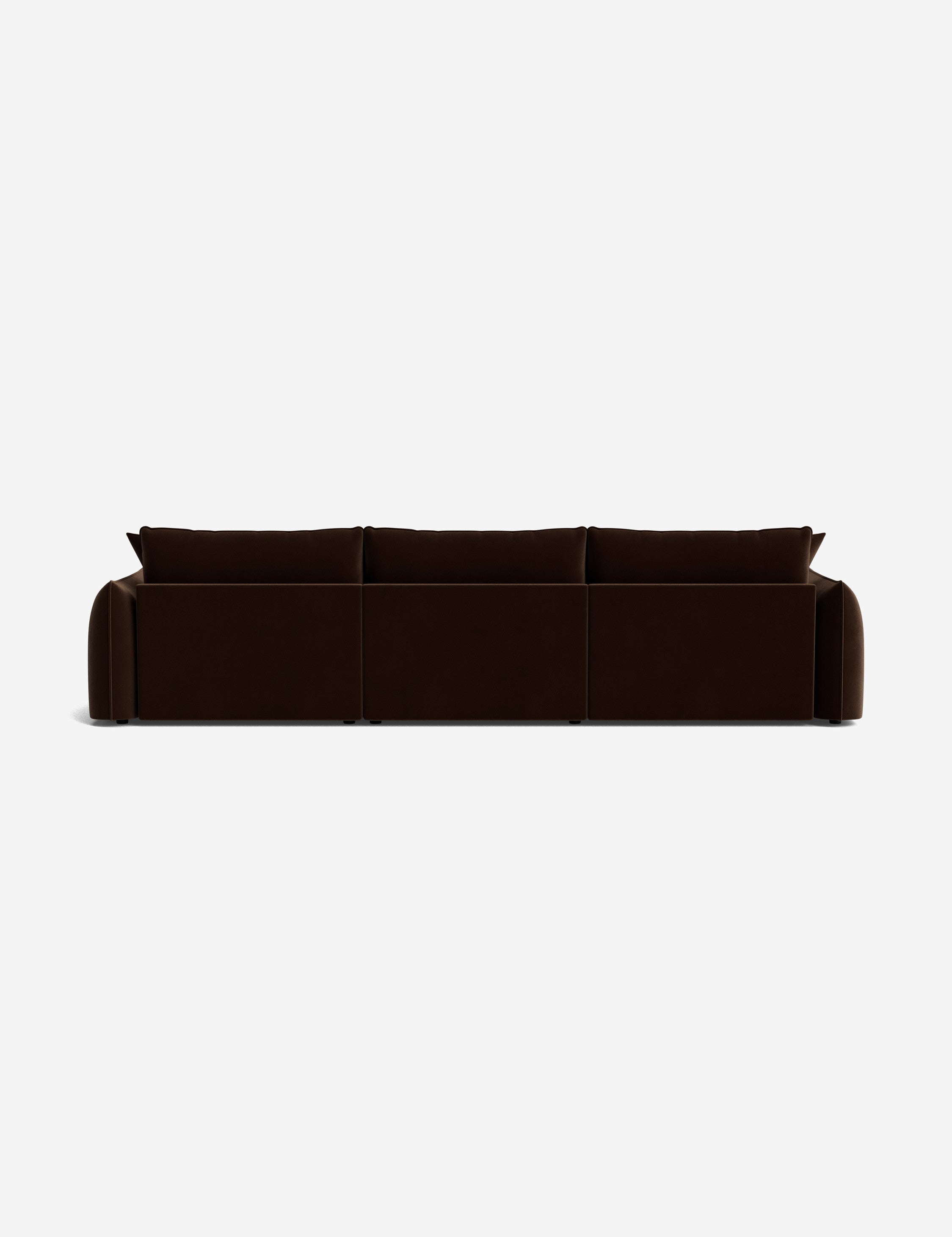 Balmer Modern Sectional Sofa with Ottoman - Comfortable L-Shaped Couch for Living Room, Lounge & Family Gatherings