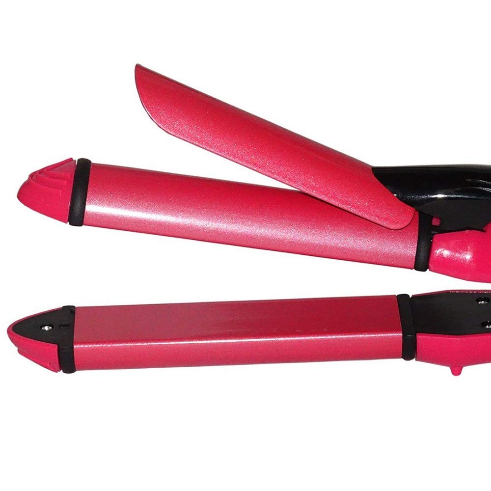 Twiclo Professional Hair Straightener & Curler for Women - Multi-Color Styling Iron with Adjustable Temperature (1 Piece) - Perfect for Home, Salon & Travel Use