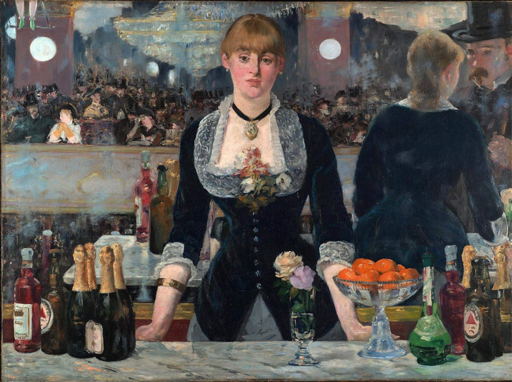 Manet Bar at Folies Bergere 1000-Piece Puzzle - Adult DIY Challenge & Home Decor