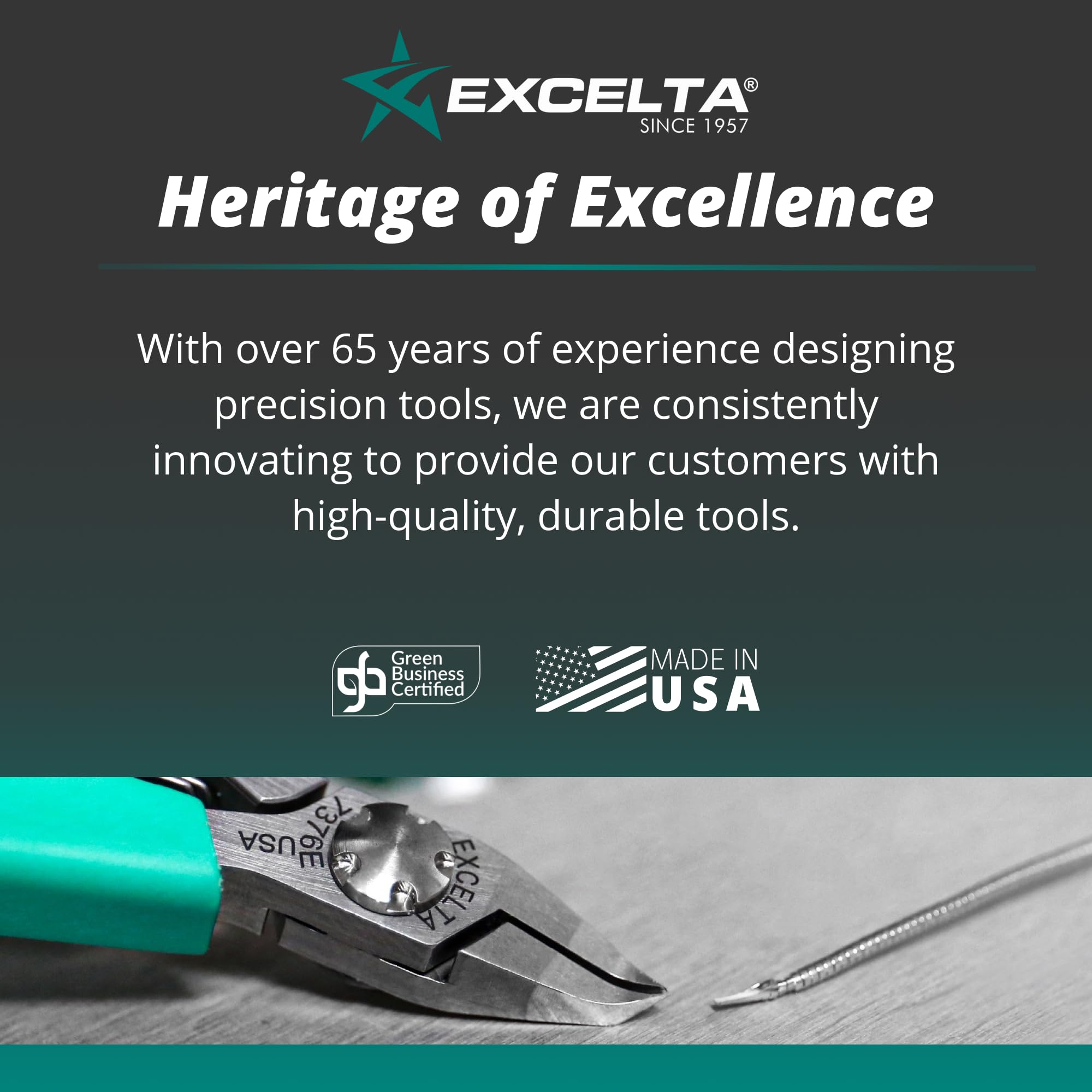Excelta 500-11-US Offset Lead Forming Pliers - 5.5