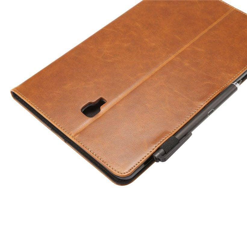 Premium PU Leather Case for Samsung Galaxy Tab A 10.5 (2018) - Compatible with T590/T595/T597/SM-T595 Models | Slim Protective Cover with Adjustable Stand | Perfect for Work, Travel & Home Entertainment