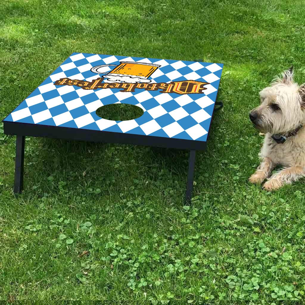VictoryStore Oktoberfest Cornhole Bag Toss Game - Premium Prost Cornhole Set for Outdoor Parties, Tailgates, and Festive Gatherings