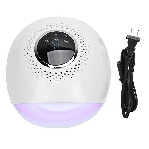 84W Rechargeable UV LED Nail Lamp - Professional Gel Nail Polish Curing Machine with Timer, 110-240V for Home & Salon Use | Fast Drying for Manicure & Pedicure