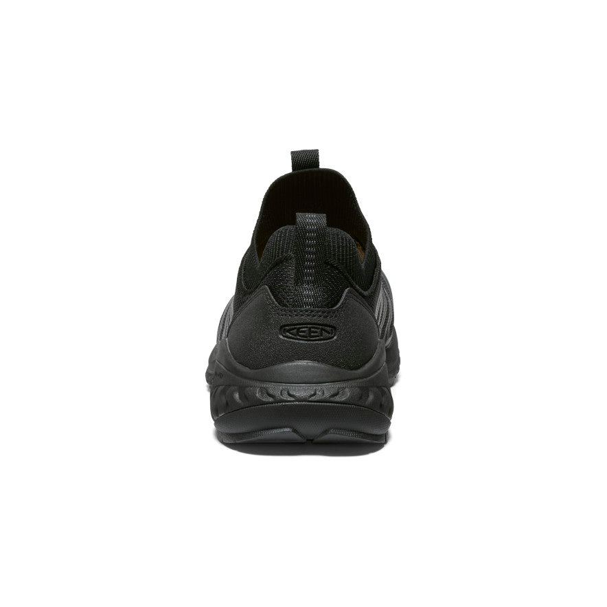 Men's Arvada Shift Work Sneaker - Carbon Toe Safety Shoes, Black/Black - Slip Resistant & Comfortable for Construction, Warehouse & Industrial Work