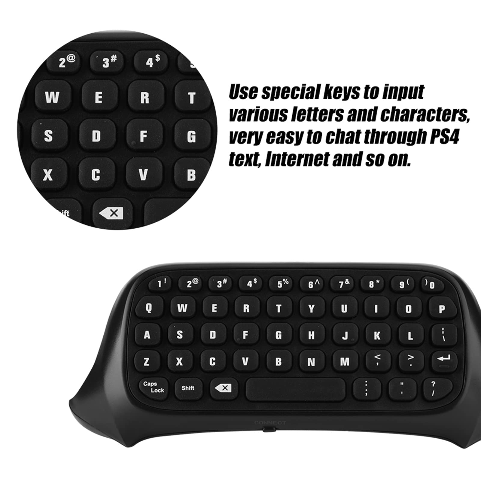 Mini Wireless Keyboard with Touchpad - Portable Controller for Smart TV, PC, Laptop, Android Box | Ideal for Home Entertainment & Office Work
