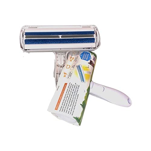 Pet Hair Remover for Dogs and Cats - Reusable Lint Roller for Furniture, Clothes & Car Upholstery - Perfect for Pet Owners & Allergy Sufferers