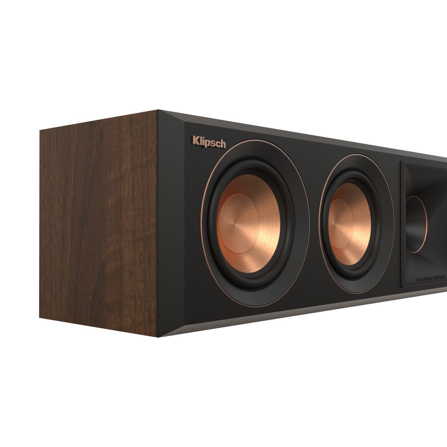 Klipsch RP-404C II Reference Premiere Center Channel Speaker - High Performance Home Theater Audio for Movies, Music & Gaming