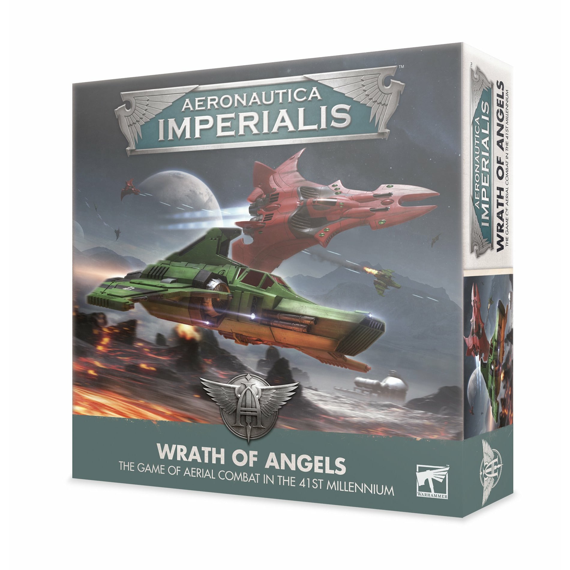 Aeronautica Imperialis: Wrath of Angels - Epic Tabletop Miniature War Game for Strategy Lovers | Perfect for Game Nights & Competitive Play