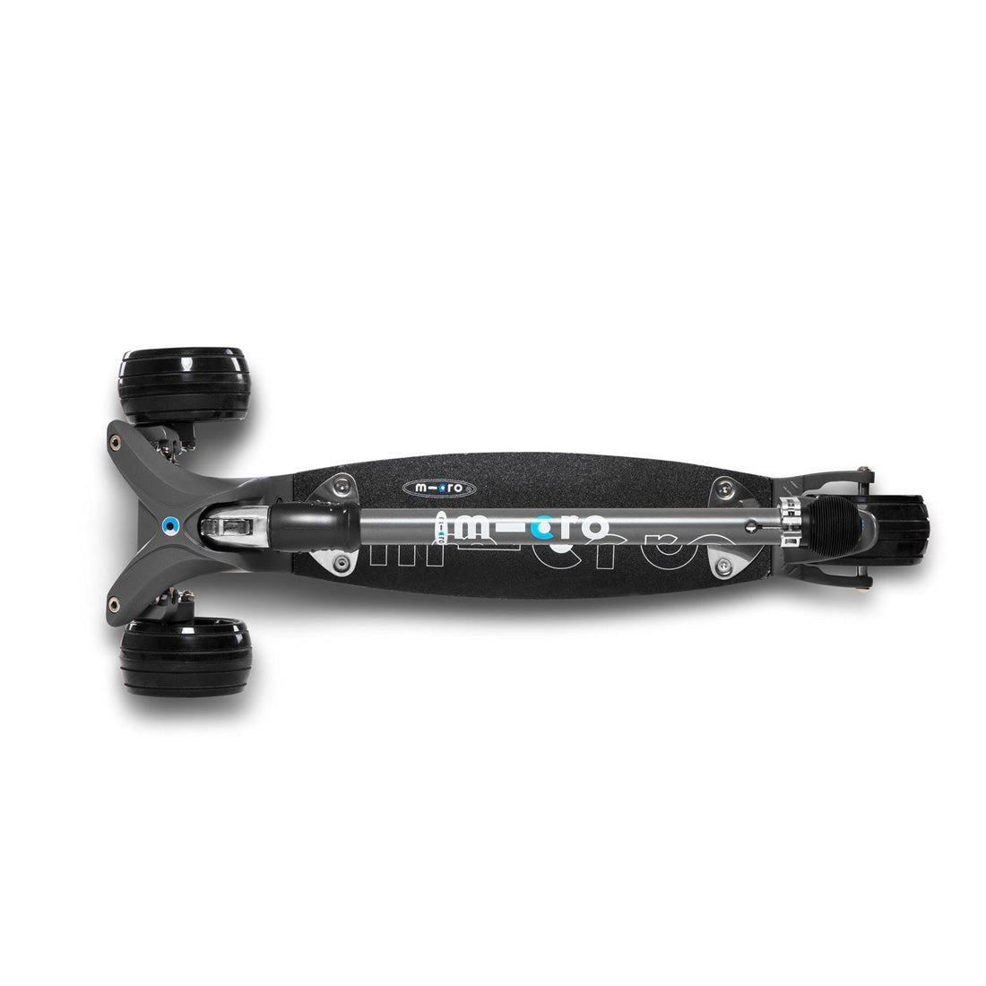 Micro Kickboard Monster 3 Wheel Adult Scooter - Volcano Grey | Commuter & Leisure Scooter for Urban Travel & Outdoor Fun