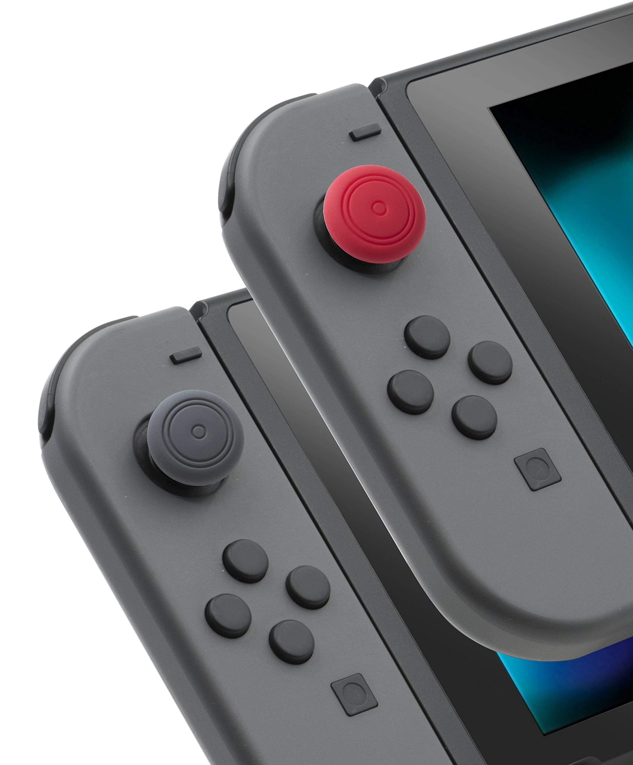 Snakebyte Tough Kit - Protective Accessory Set for Nintendo Switch with Hard Case, H9 Screen Protector, Cleaning Cloth & Thumb Grips - Black - Perfect for Gaming, Travel & Storage