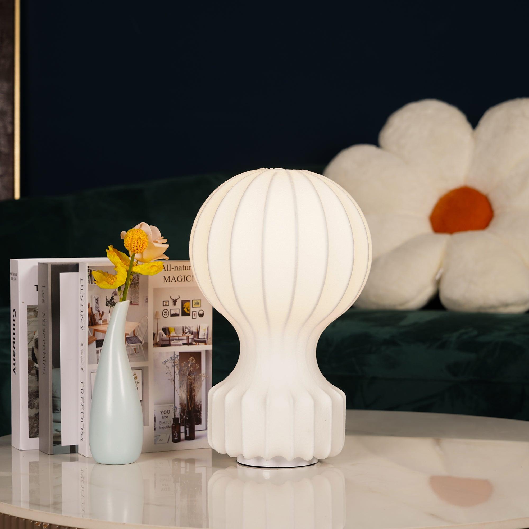 Hot Air Balloon Table Lamp - Decorative Night Light for Bedroom, Nursery, Living Room - Perfect for Kids' Room Decor & Cozy Ambiance