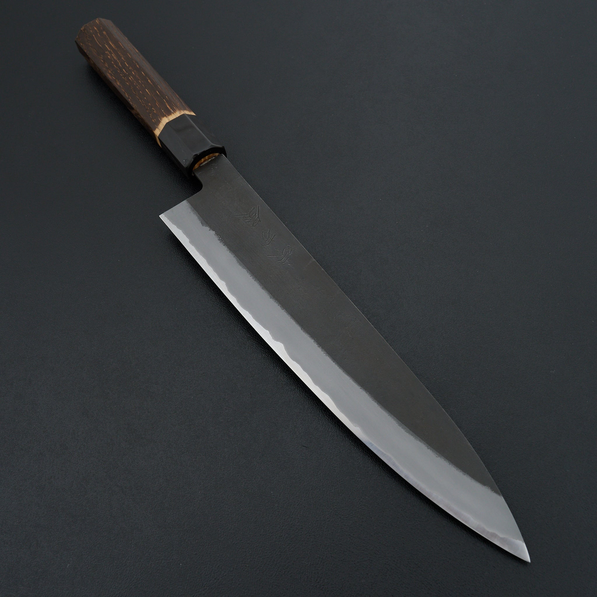 Hinoura Ajikataya Stainless Clad White #2 Nashiji Gyuto 240mm Japanese Chef Knife - Professional Kitchen Knife for Slicing, Dicing & Chopping Meat, Vegetables & Fruits