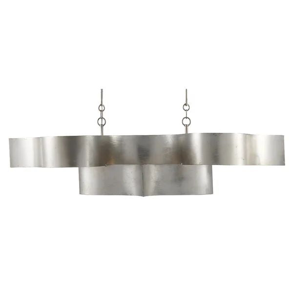 Elegant 6-Light Lotus Chandelier - Classic Floral Ceiling Light Fixture for Dining Room, Bedroom, or Living Room Decor