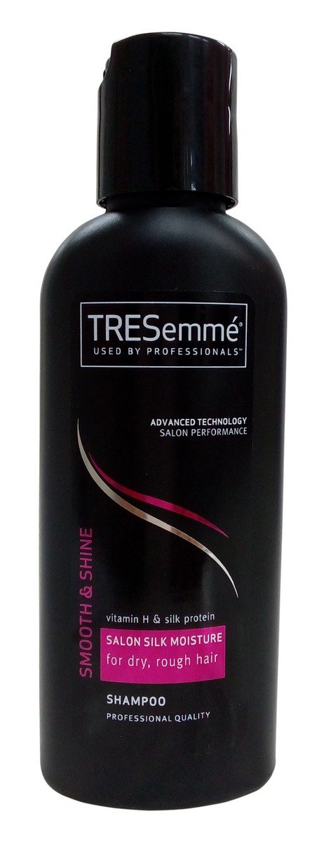 TRESemmé Smooth & Shine Shampoo for Silky Hair - 80ml Travel Size Bottle - Perfect for Daily Use, Travel & Gym Bag Essentials