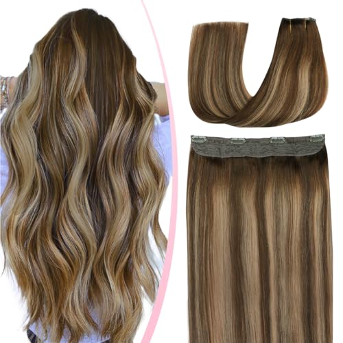 4-#4/27/4 Chocolate Brown to Caramel Blonde