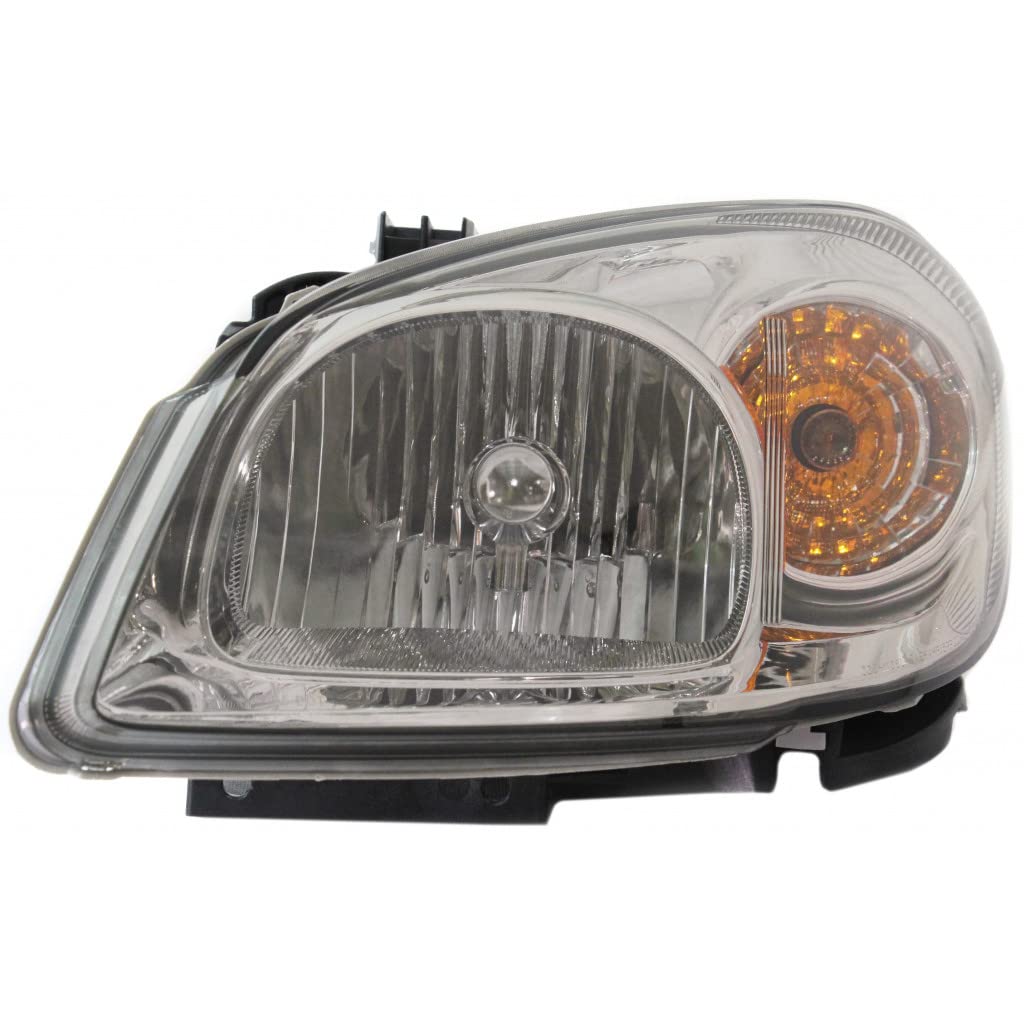 2005-2010 Chevy Cobalt Driver Side Headlight Assembly with Bulbs - DOT Certified Replacement (GM2502282, 20964008, 25784532, 15905613, 20825581) | Perfect for Night Driving & Foggy Conditions