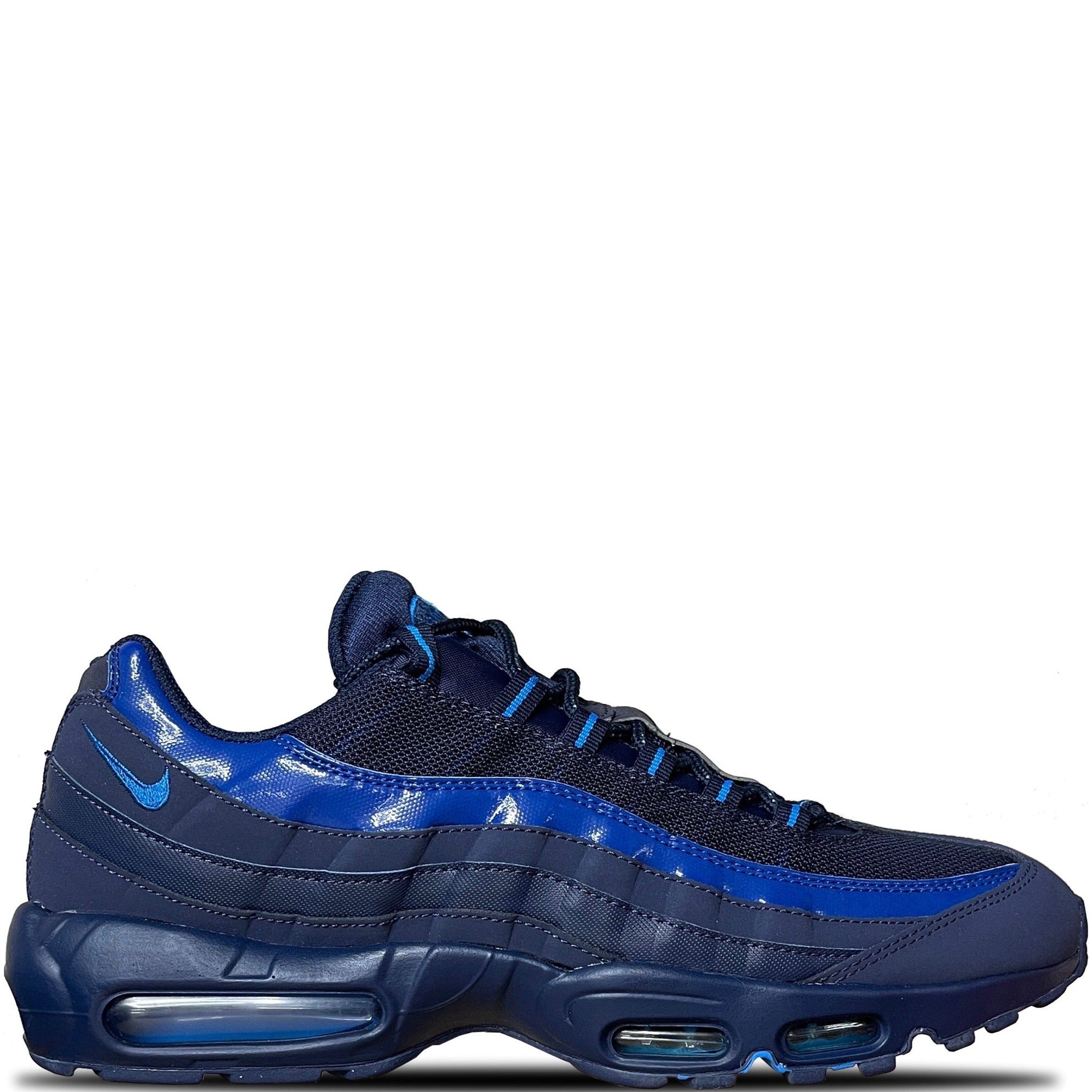 Nike Air Max 95 SI Sneakers - Midnight Navy Blue Running Shoes for Men | Comfortable Cushioned Athletic Footwear for Jogging, Gym Workouts & Casual Wear