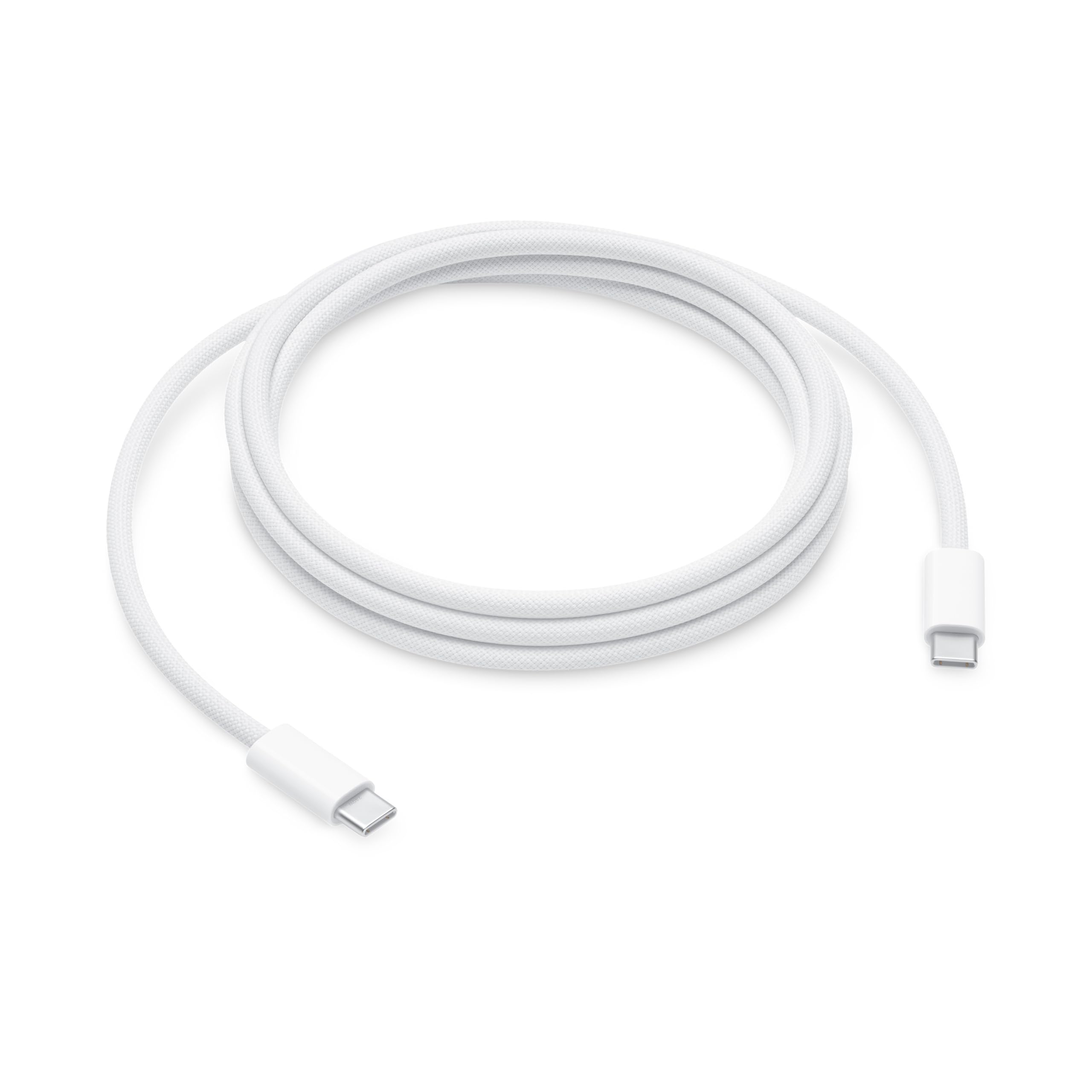 Apple USB-C Woven Fast Charging Cable (2m/6.6ft) - Durable Nylon Braided iPhone 15/14/13/12/11 Charger Cord for MacBook Pro/Air, iPad Pro, Samsung Galaxy - Perfect for Home, Office & Travel Charging