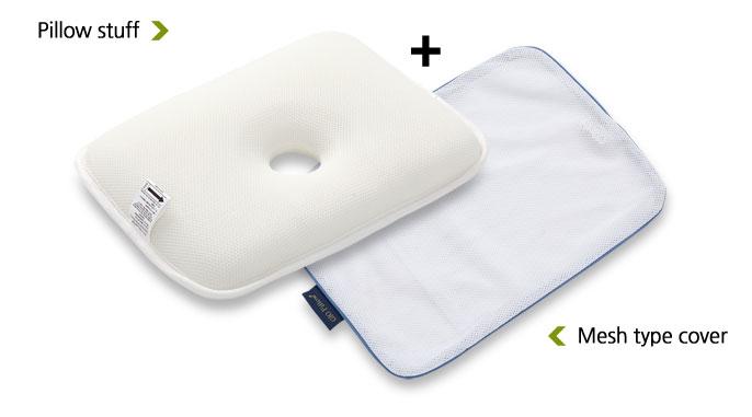 Gio Baby Pillow - Soft & Safe Infant Head Support for Newborns & Toddlers | Perfect for Crib, Stroller & Travel Use