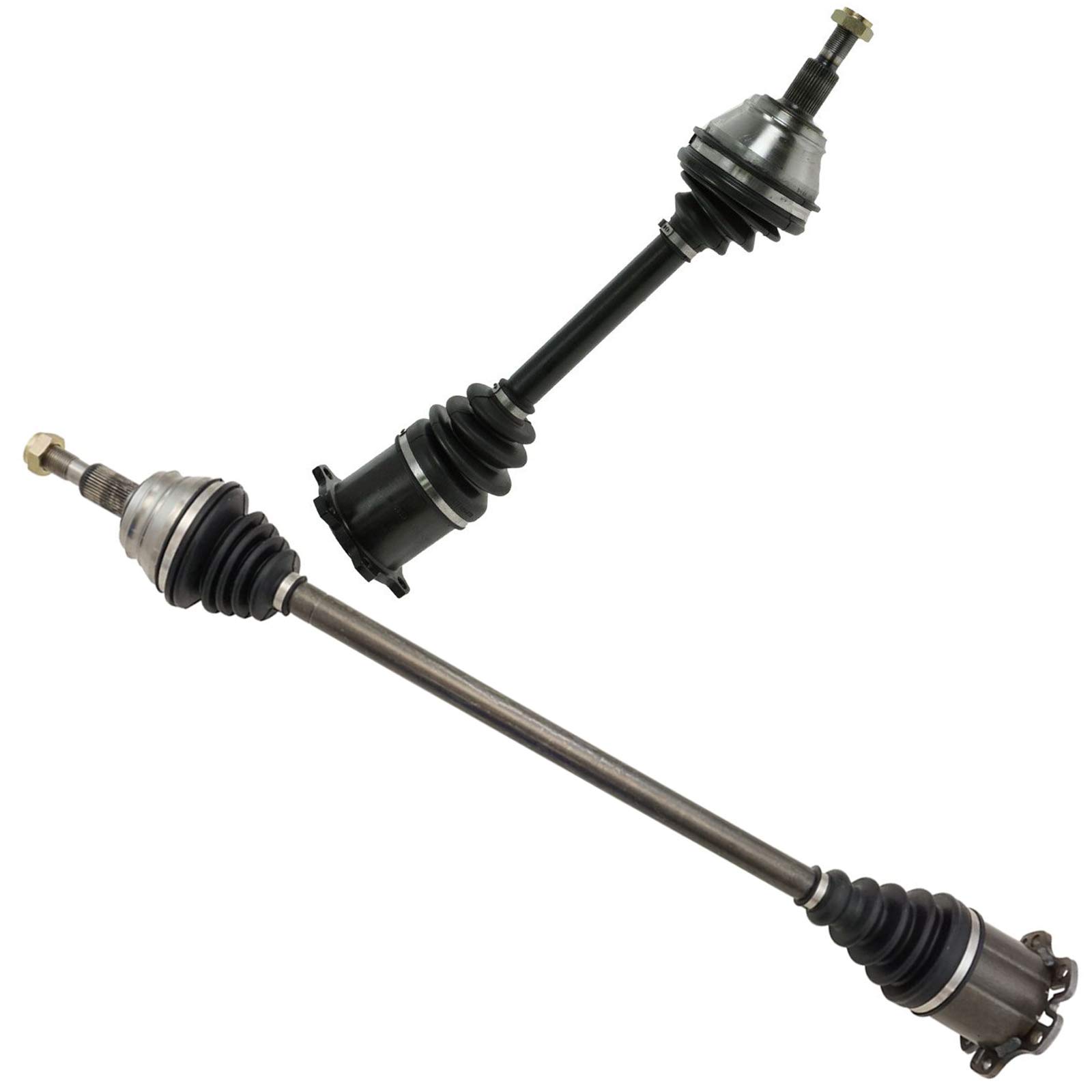 TRQ Front CV Axle Shaft Assembly Set for 2002-2006 Volkswagen Golf & 2002-2005 Jetta - Durable Replacement for Smooth Driving & Off-Road Performance