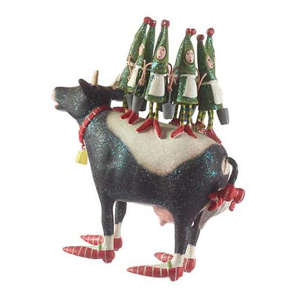 Patience Brewster 12 Days of Christmas Ornament - 8 Maids a Milking Collectible Holiday Decoration for Tree & Home Décor | Perfect for Christmas Gifts & Festive Celebrations