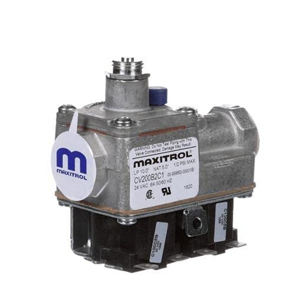 Vulcan Hart 00-959662-00001 Maxitrol 24V Natural/Propane Gas Valve - Replacement Part for Commercial Kitchen Equipment & HVAC Systems