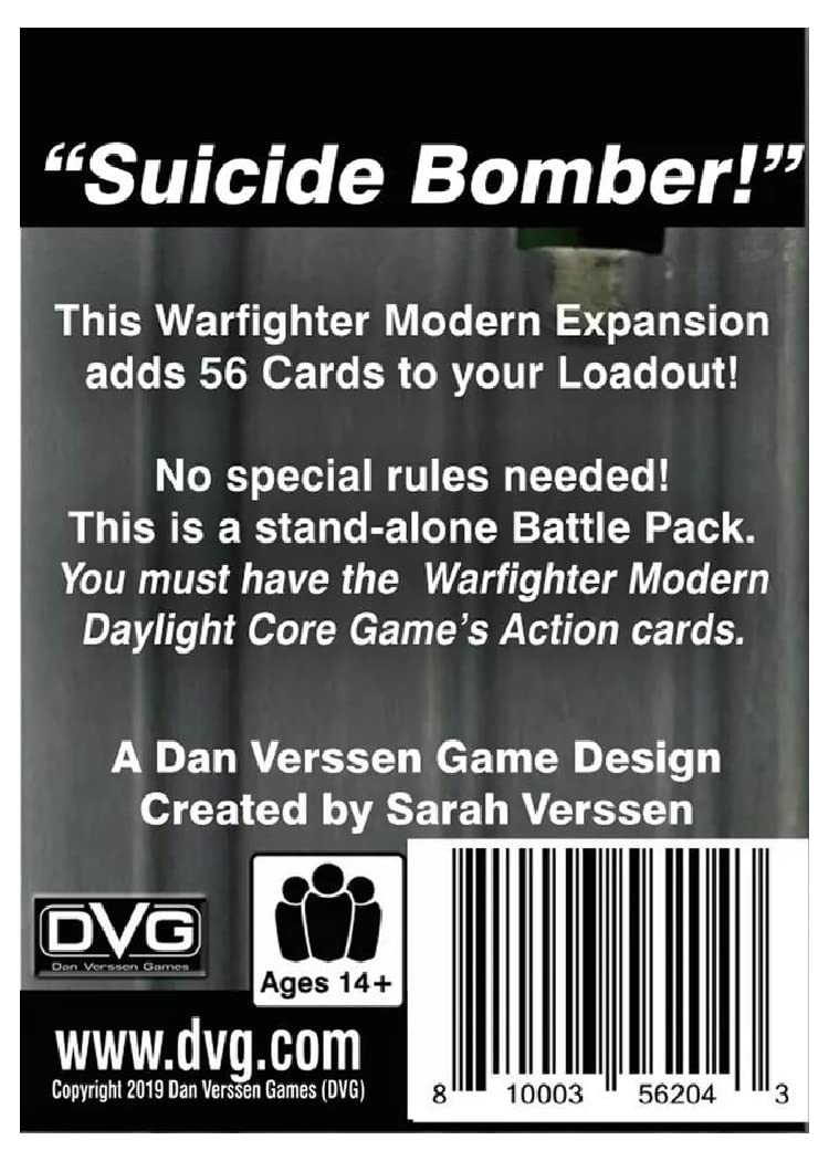 DVG Warfighter Modern Board Game Expansion #50 - Kandahar Card Deck for Tactical Military Strategy | Enhance Gameplay for Warfighter Modern Fans
