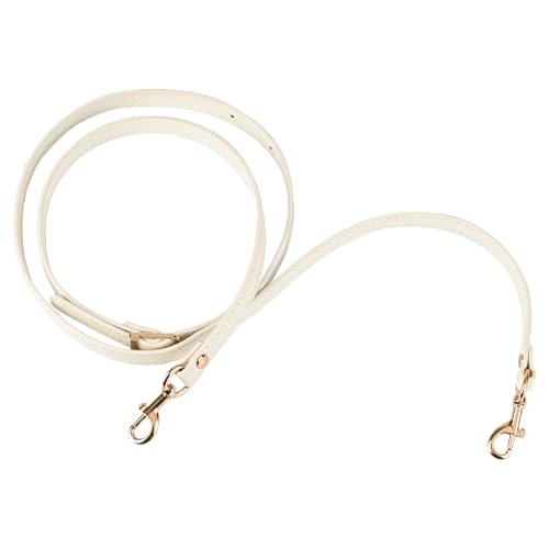 White With Gold Buckle