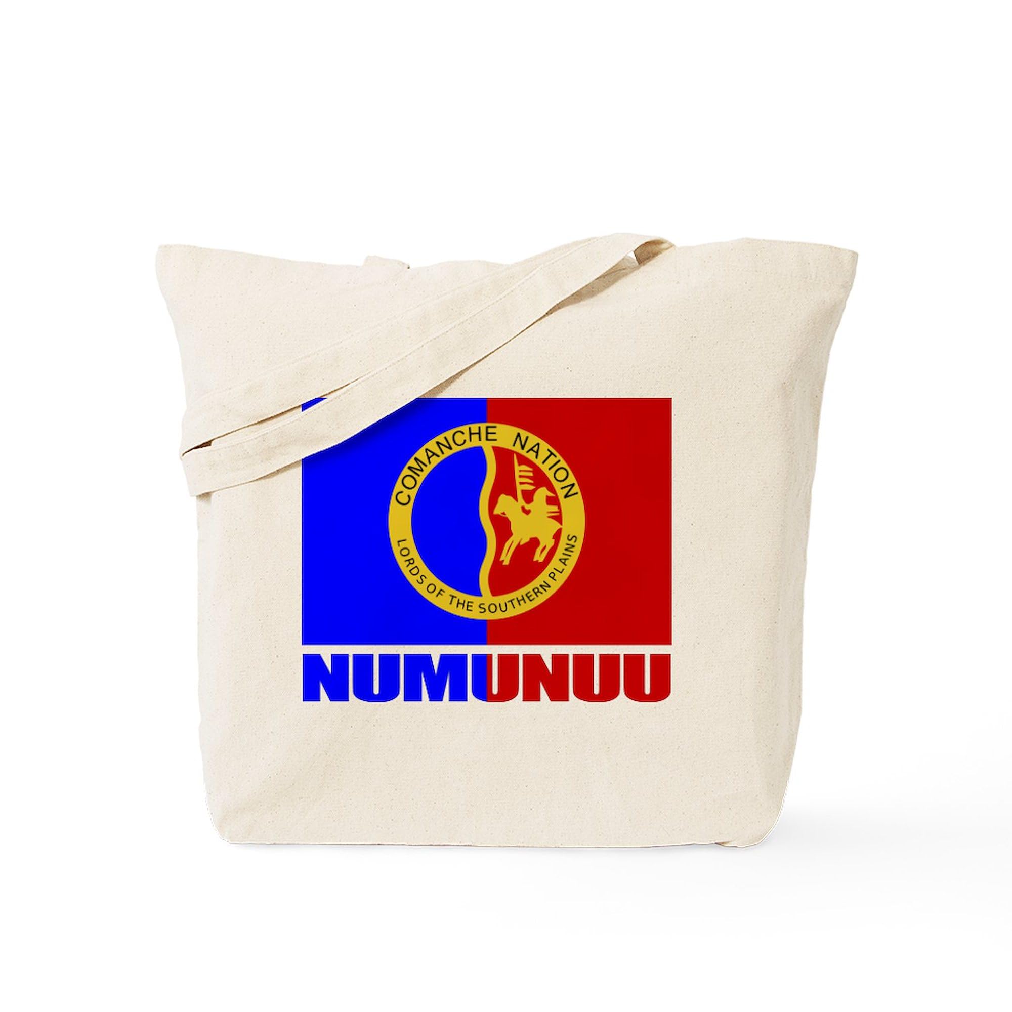 Comanche (Numunuu) Natural Canvas Tote Bag - Eco-Friendly Reusable Shopping Bag for Groceries, Beach & Daily Use | Durable & Stylish