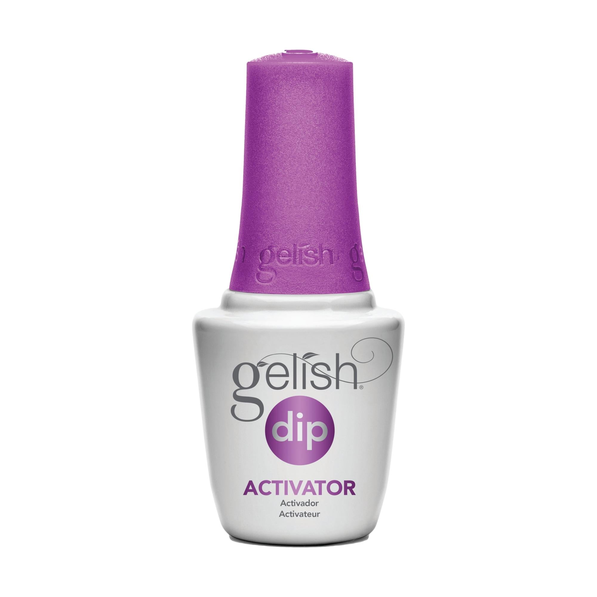 Gelish Dip Essentials Activator - 0.5 fl oz Nail Polish Activator for Strong & Long-Lasting Dip Manicures - Perfect for Salon & Home Nail Care