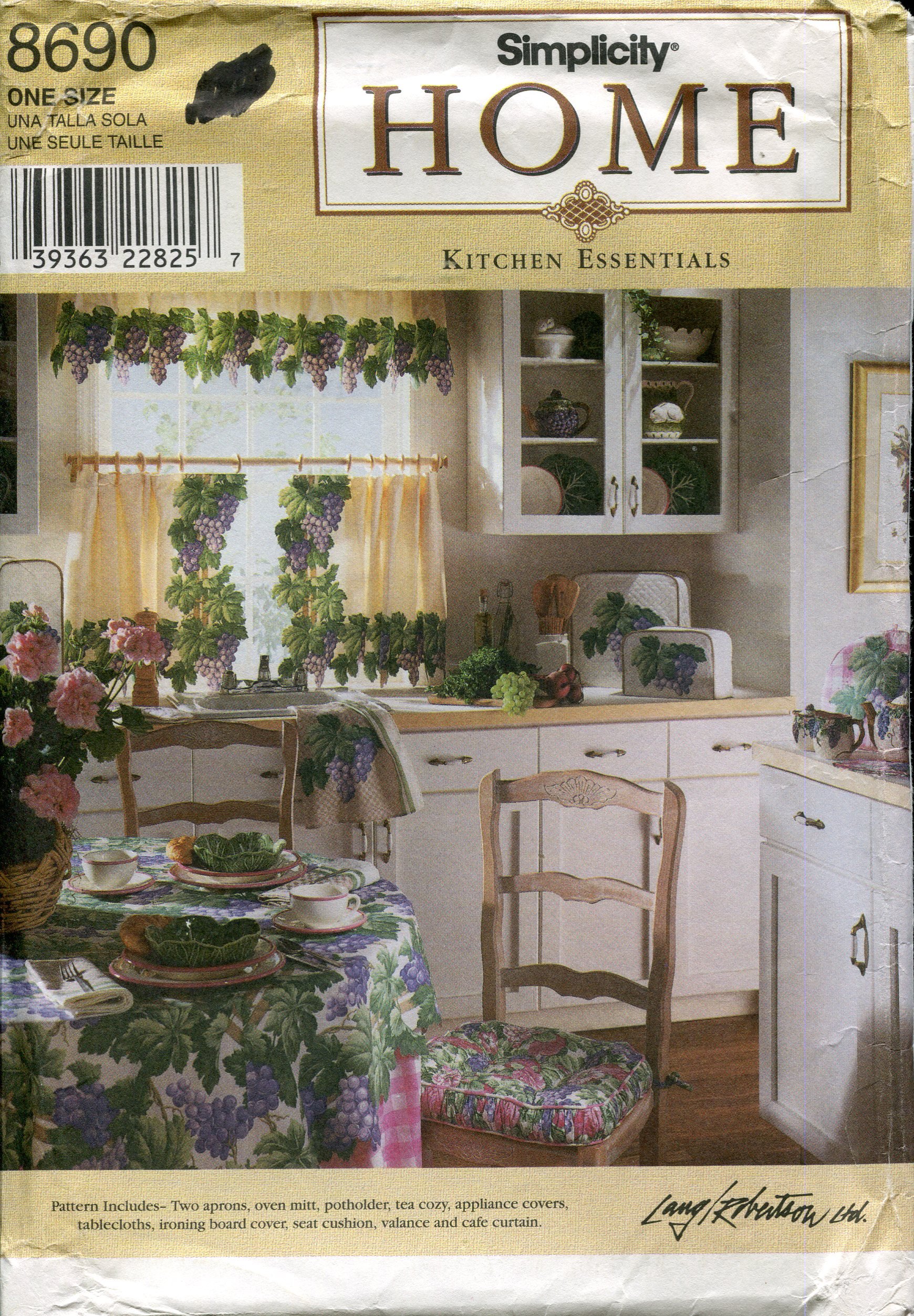 Simplicity Home Pattern 8690 Kitchen Essentials Set - 10-Piece Stainless Steel Cookware & Utensils for Cooking, Baking & Serving | Perfect for Home Chefs & Modern Kitchens