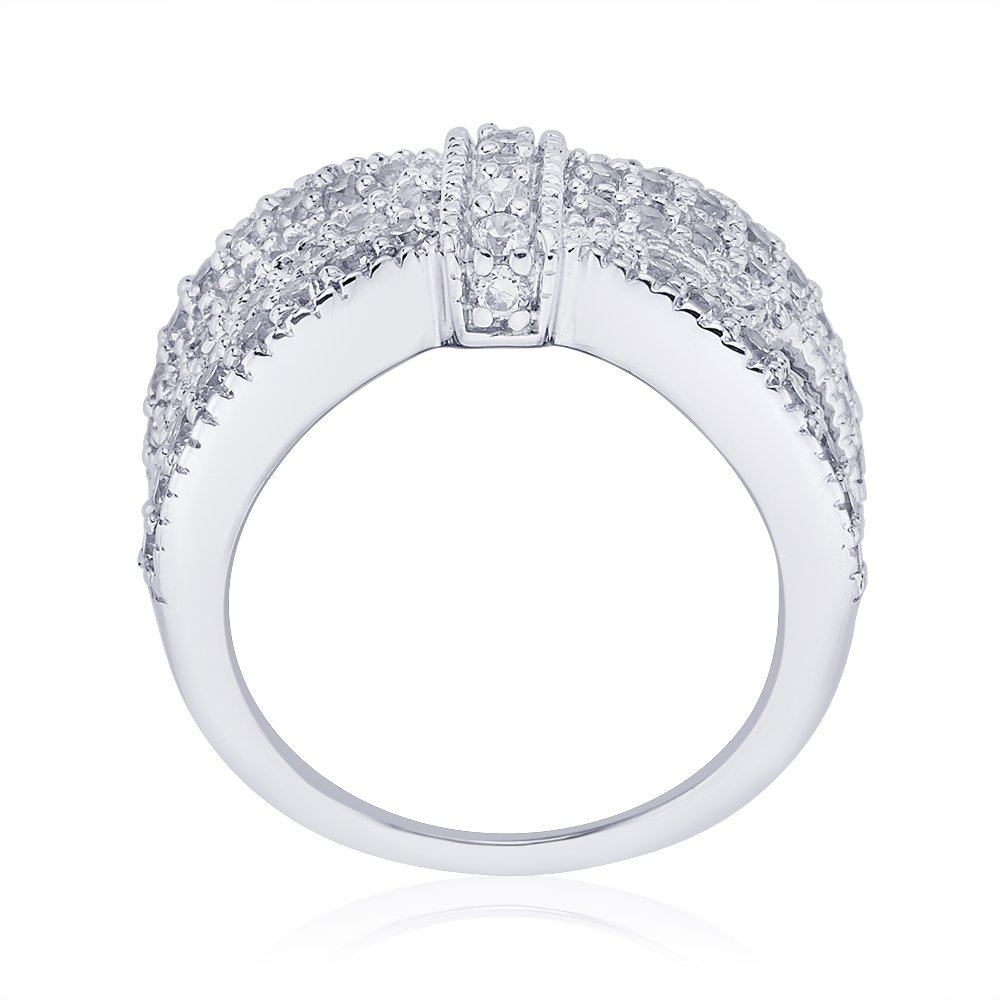 14K Gold KATARINA Diamond Fashion Ring (1 1/4 cttw, I-J, I1) - Elegant Jewelry for Women, Perfect for Weddings, Anniversaries & Special Occasions