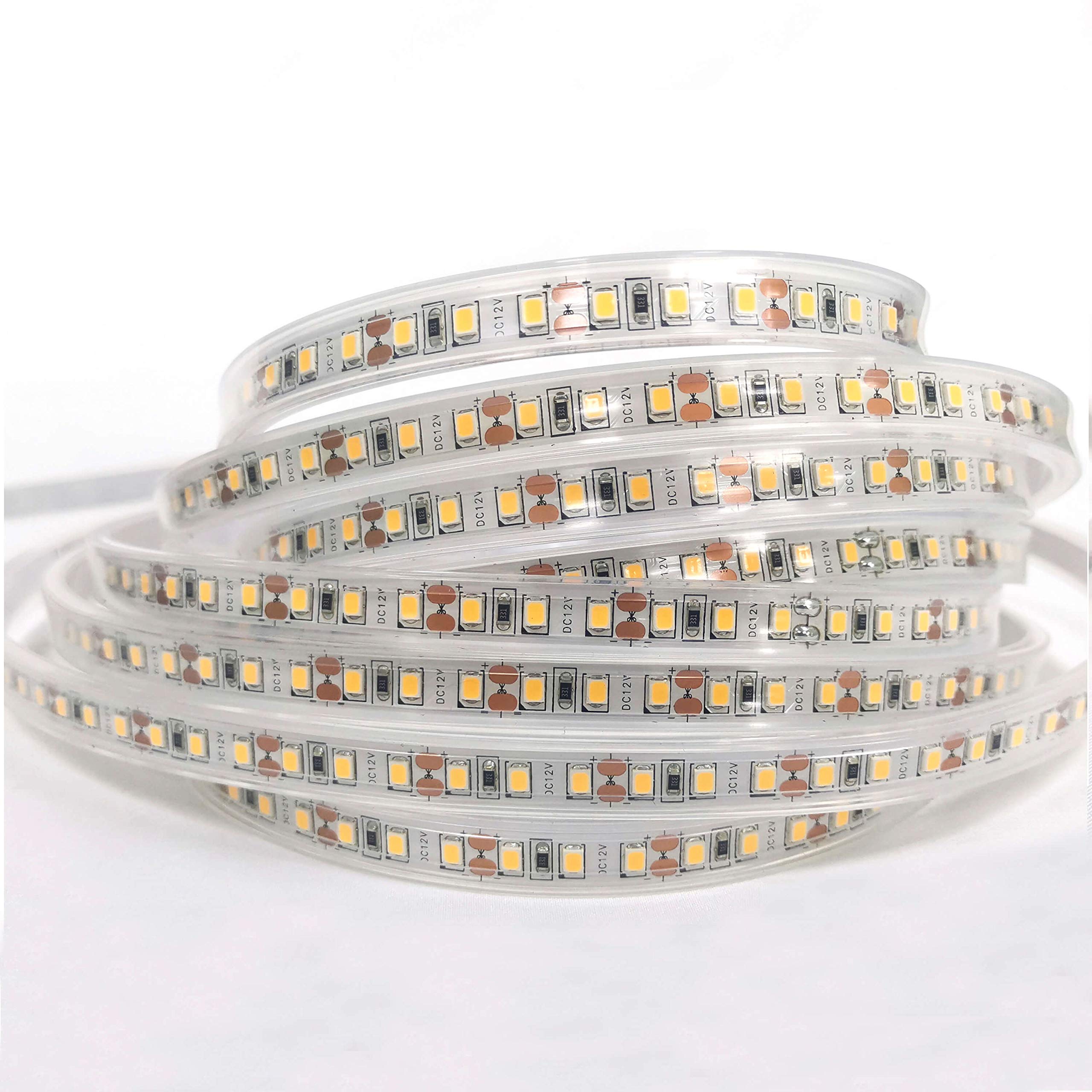 Bamosm 16.4ft 4000K LED Strip Lights - High Density 600 LEDs, 93 CRI, 12V DC Waterproof Tape Lights for Kitchen, Bedroom, Under Cabinet Lighting - Perfect for Home Decor, Accent Lighting and DIY Projects