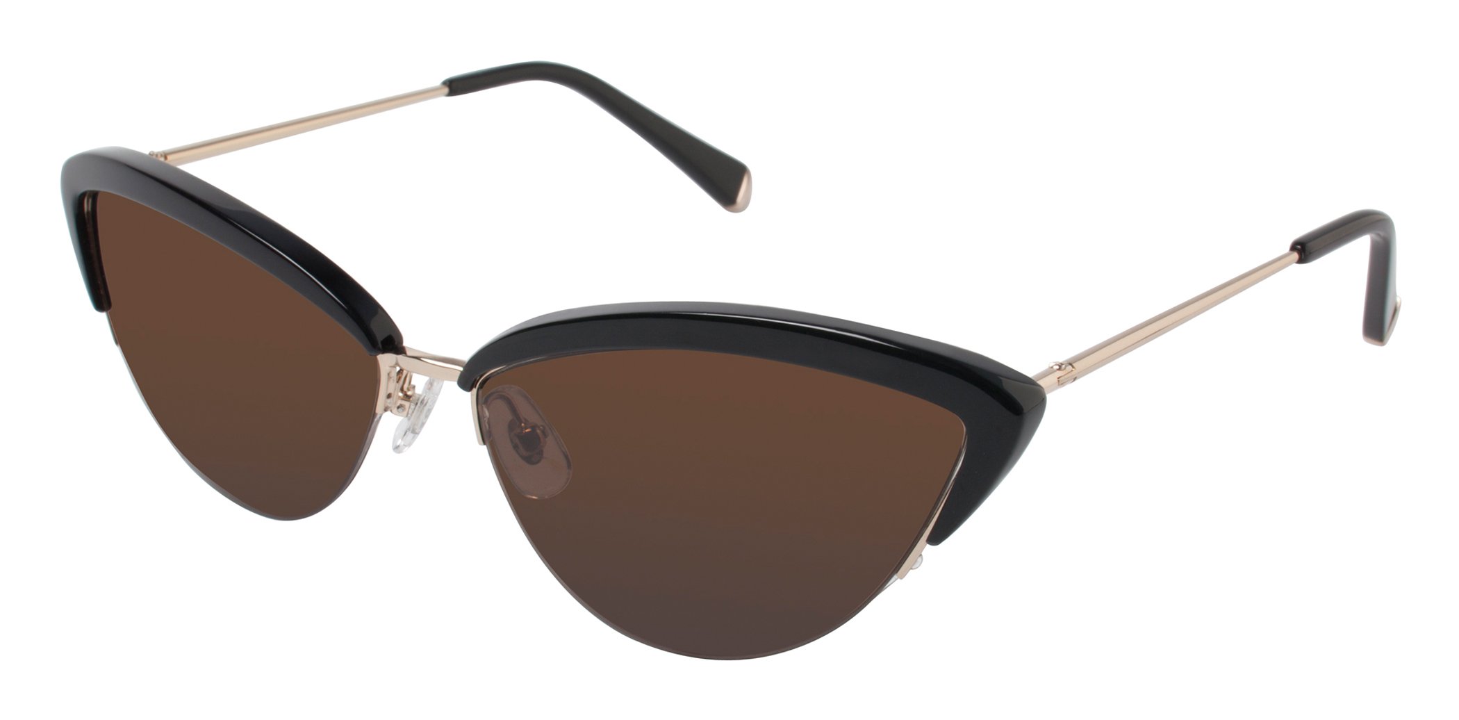 Kate Young Women's Fashion Sunglasses K504 - Classic Black Frame, 59mm Lens Size - Perfect for Outdoor Activities, Beach, Driving & Summer Style