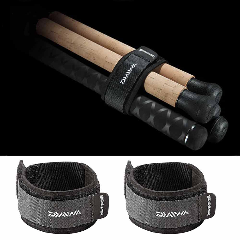Daiwa D Vec Fishing Rod Wrap - High Performance Rod Cover for Saltwater & Freshwater Fishing - Perfect for Travel & Storage Protection
