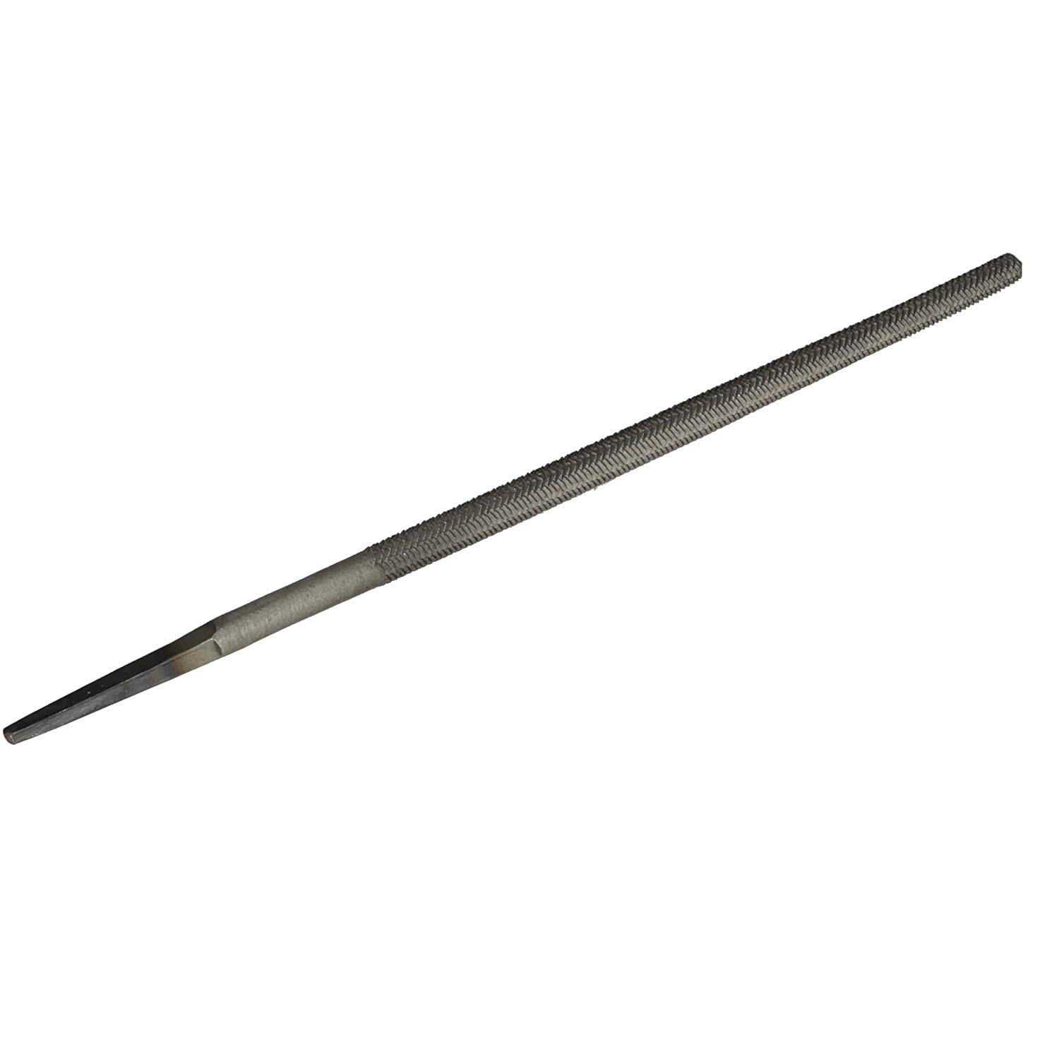 Drill America 8-Inch Round Smooth File - Pack of 12, DIC Series - Perfect for Metalworking, Woodworking & DIY Projects