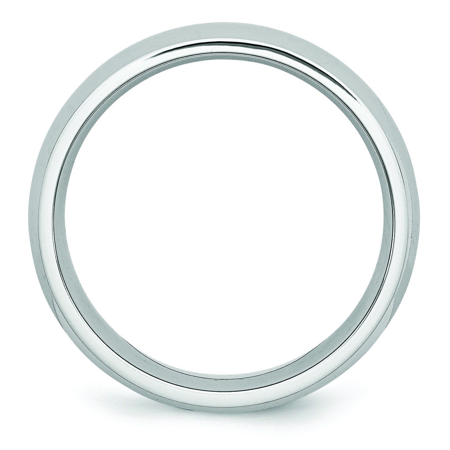 Men's Cobalt Wedding Band Ring - 7mm Polished Comfort Fit Tungsten Carbide Ring for Men - Perfect for Engagement, Wedding, Anniversary & Everyday Wear